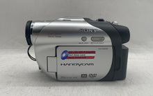 Load image into Gallery viewer, Sony Handycam DCR-DVD105 Silver 20x Optical Zoom Handheld Camcorder With Case
