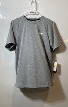 Load image into Gallery viewer, Nike Swim Mens Dri-Fit Gray Short Sleeve UPF 40+ UV Protection T-Shirt Size S
