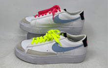 Load image into Gallery viewer, Nike Womens Blazer Low Platform White Multicolor Lace-Up Sneakers Shoes Size 9

