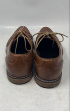 Load image into Gallery viewer, Steve Madden Mens Alk Brown Leather Lace-Up Wingtip Oxford Dress Shoes Size 11W
