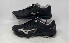Load image into Gallery viewer, Mizuno Womens Wave Lightning Z4 430235 9073 Black Volleyball Shoes Size 9 In Box
