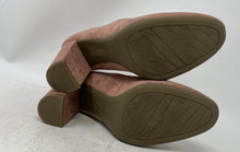 Load image into Gallery viewer, Anne Klein Womens Lonnie Light Brown Leather Slip-On Block Pump Heels Size 9M
