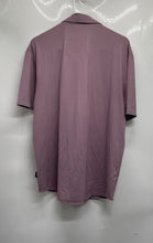 Load image into Gallery viewer, Kenneth Cole Mens Purple Short Sleeve Button-Up Shirt Size Large

