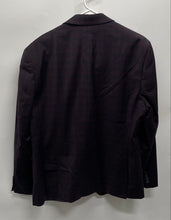 Load image into Gallery viewer, Original Penguin Mens Red Printed Long Sleeve Two Button Blazer Size 42R/35W
