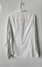 Load image into Gallery viewer, Armani Exchange Mens White Cotton Long Sleeve Regular Fit Button-Up Shirt Size L
