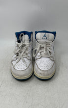 Load image into Gallery viewer, Nike Boys Air Jordan 1 Mid SE FN7432-141 White Blue Sneaker Shoes Size 6Y
