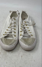 Load image into Gallery viewer, Converse Unisex CT All Star White Gold Lace-Up Sneakers Shoes Size M 5.5 W 7.5
