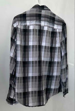 Load image into Gallery viewer, Alfani Mens Multicolor Plaid Long Sleeve Regular Fit Button-Up Shirt Size Medium
