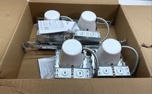 Load image into Gallery viewer, Pack Of 4 Beach Lighting White Round 4" Airtight Recessed Can Light Housings
