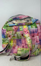 Load image into Gallery viewer, Kipling Womens Multicolor Abstract Adjustable Strap Zip-Around Lined Backpack

