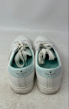 Load image into Gallery viewer, Kate Spade New York Womens Fez Gloss White Turquoise Sneaker Shoes Size 8.5B
