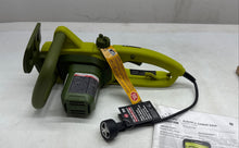 Load image into Gallery viewer, Sun Joe SWJ599E Small Green 14" Cutting Bar 9-Amp Electric Chainsaw Not Tested
