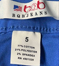 Load image into Gallery viewer, BQB Womens Blue Denim Stretch Pockets Skinny Leg Jeans Size 5 With Tag
