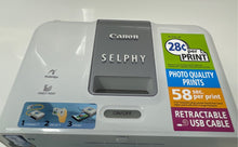 Load image into Gallery viewer, Canon Selphy CP510 Compact Printer Photo Printer Open Box Not Tested
