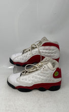 Load image into Gallery viewer, Nike Kids Air Jordan 13 Retro 414574-101 Red White Black Sneaker Shoes Size 6Y
