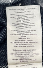 Load image into Gallery viewer, Michael Kors Womens Blue Long Sleeve Button Front Cropped Denim Jacket Size S
