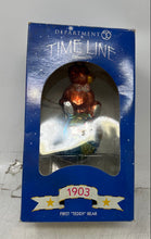 Load image into Gallery viewer, Department 56 Timeline 1903 First Teddy Bear Decorative Christmas Ornament
