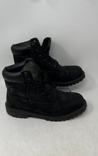 Load image into Gallery viewer, Timberland Boys Premium 6-Inch 12907 Black Waterproof Combat Boots Size 6
