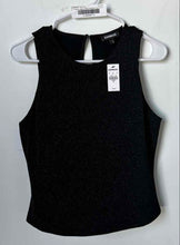 Load image into Gallery viewer, Express Womens Black Sleeveless Blouse Top Size Medium With Tag
