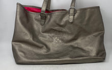 Load image into Gallery viewer, Vince Camuto Womens Gray Inner Pockets Double Handle Tote Handbag
