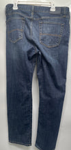 Load image into Gallery viewer, Lucky Brand Mens Blue Denim Medium Wash Whiskered Straight Leg Jeans Size 34X30
