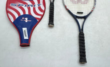Load image into Gallery viewer, Wilson Spirit And Match Point 2-Piece Pro Sporting Tennis Racquets With Case
