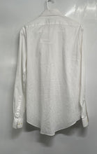 Load image into Gallery viewer, Calvin Klein Mens White Long Sleeve Slim Fit Stretch Dress Shirt Size L 16
