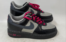 Load image into Gallery viewer, Nike Kids Air Force 1 314219-004 Black Gray Lace-Up Sneaker Shoes Size 6Y
