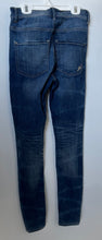 Load image into Gallery viewer, Express Jeans Womens Blue Stretch Pockets Denim Skinny Leg Jeans Size 4R
