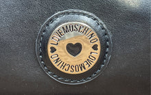 Load image into Gallery viewer, Authentic Love Moschino Womens Black Double Handle Tote Handbag Damaged Zip
