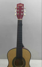 Load image into Gallery viewer, Lagrima Beige Red 6 String Right Handed Beginner Acoustic Guitar
