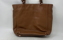 Load image into Gallery viewer, Michael Kors Womens Brown Leather Inner Pockets Shoulder Handbag
