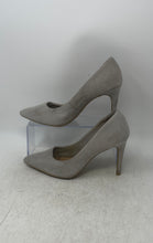 Load image into Gallery viewer, Christian Siriano Womens Gray Pointed Toe Slip-On Pump Heels Size 8W
