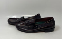 Load image into Gallery viewer, Dexter Comfort Mens Wine Leather Round Toe Slip-On Penny Loafer Shoes Size 9.5
