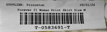 Load image into Gallery viewer, Forever 21 Womens White Lemon Print Side Zip Mini Wrap Skirt Size Medium
