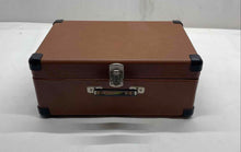 Load image into Gallery viewer, Crosley Model CR49-TA Brown Built-In-Speakers Turntable Record Player Not Tested
