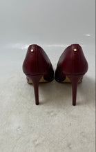 Load image into Gallery viewer, BCBGeneration Womens Hallix Red Gold Tone Slip-On Pump Heels Size 5.5M
