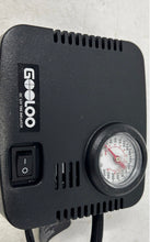 Load image into Gallery viewer, Gooloo DC 12V Black Built In Pressure Gauge Portable Tire Inflator Not Tested
