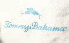 Load image into Gallery viewer, Tommy Bahama Mens White Linen Short Sleeve Collared Button-Up Shirt Size 2XLT

