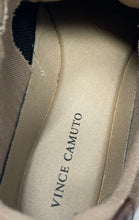 Load image into Gallery viewer, Vince Camuto Mens Cowon Brown White Suede Round Toe Lace-Up Sneakers Shoes Sz 9M

