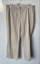 Load image into Gallery viewer, Tommy Hilfiger Womens Beige Stretch Flat Front Wide-Leg Dress Pants Size 12
