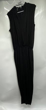 Load image into Gallery viewer, INC International Concepts Womens Black Sleeveless One-Piece Jumpsuit Size XL
