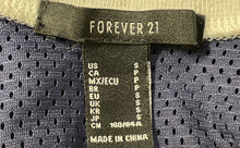 Load image into Gallery viewer, Forever 21 Mens Blue White #85 Print Short Sleeve Activewear Jersey Size S
