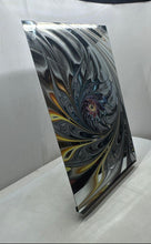 Load image into Gallery viewer, Stained Glass Floral Art Abstract Swirling Modern Design Wall Decorative Panel
