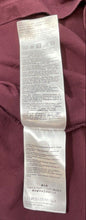 Load image into Gallery viewer, Armani Exchange Mens Burgundy Pima Cotton Short Sleeve V-Neck T-Shirt Size M
