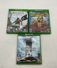 Load image into Gallery viewer, Lot Of 3 Pcs Assorted Mixed Genre Video Games For Microsoft Xbox One
