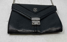 Load image into Gallery viewer, Christian Lacroix Womens Black Chain Strap Press Lock Flap Crossbody Bag Purse
