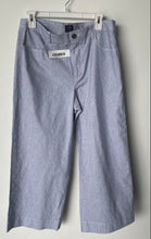 Load image into Gallery viewer, J.Crew Mens Ella Gray Flat Front Pockets Wide-Leg Cropped Pants Size 29
