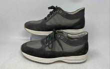 Load image into Gallery viewer, Scarpe Mens Gray Round Toe Low Top Lace-Up Sneaker Shoes Size EUR 39
