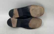 Load image into Gallery viewer, Cole Haan Mens Black Leather Moc Toe Slip-On Penny Loafer Shoes Size 6B
